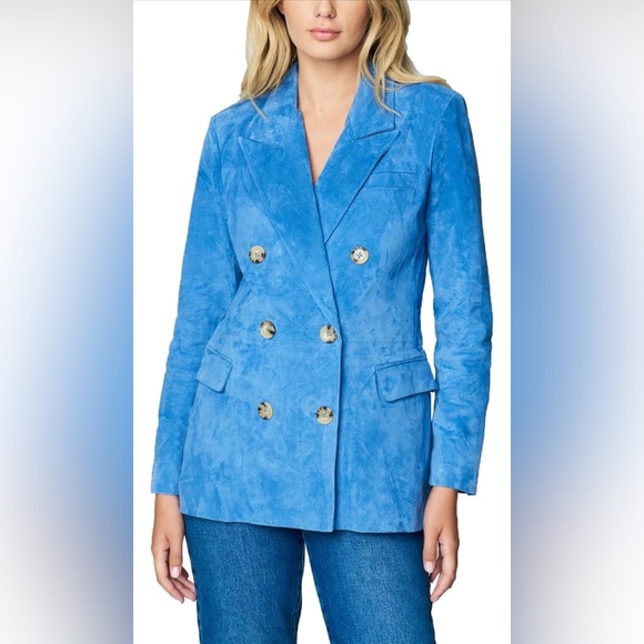 Blank NYC Jackets & Blazers - BLANKNYC Womens Luxury Clothing Oversized Blazzer Pockets, Comfy Stylish Coat S